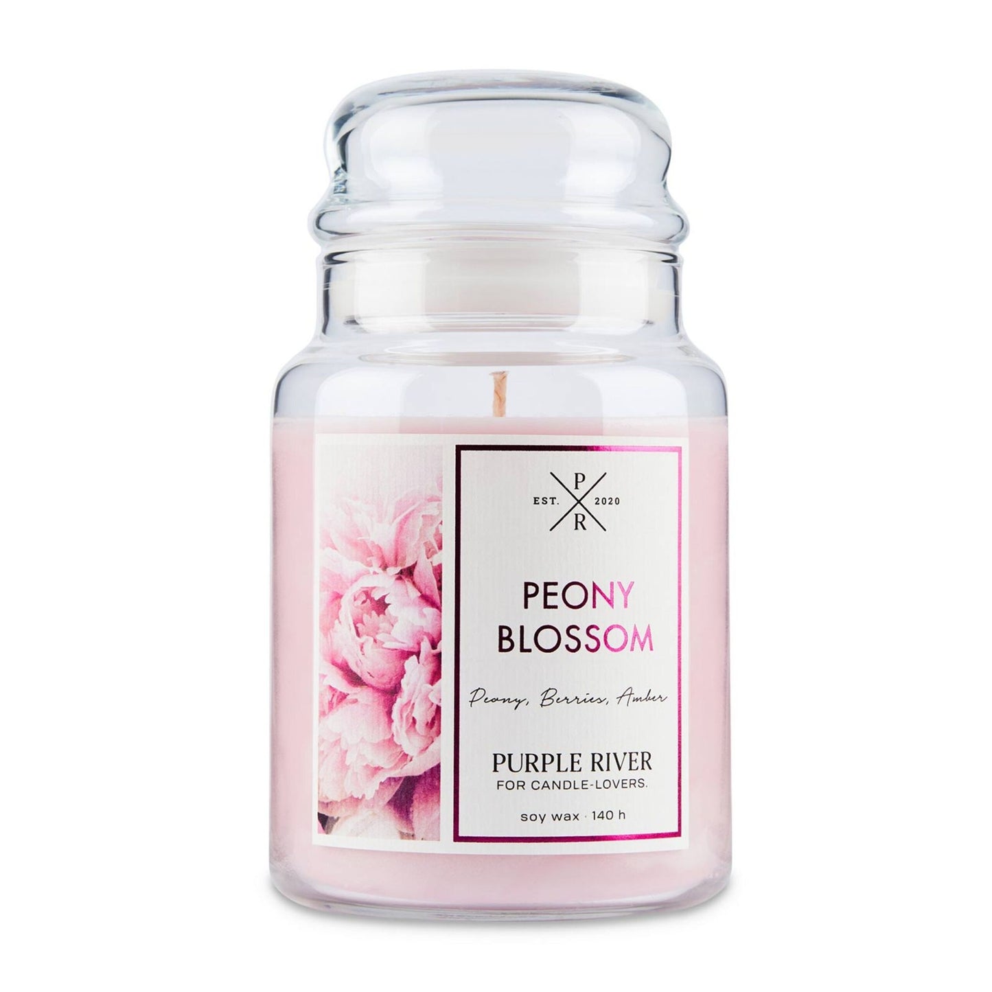 Scented Soy Candle, 140-Hour Burn Time