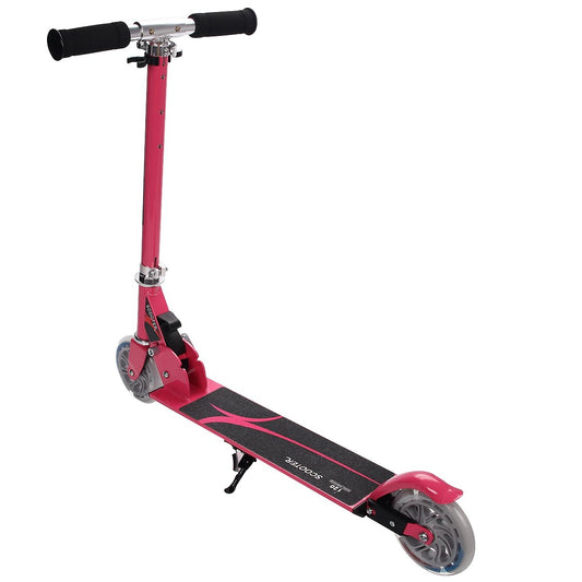 Scooter scooter kick scooter children's scooter city scooter foldable up to 70KG-pink