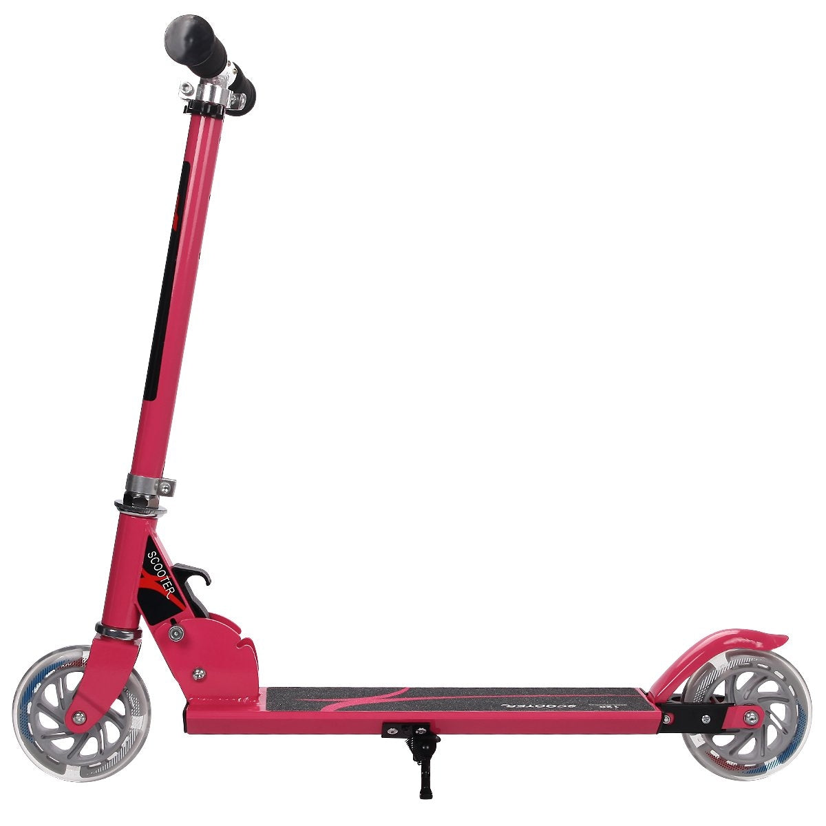 Scooter scooter kick scooter children's scooter city scooter foldable up to 70KG-pink