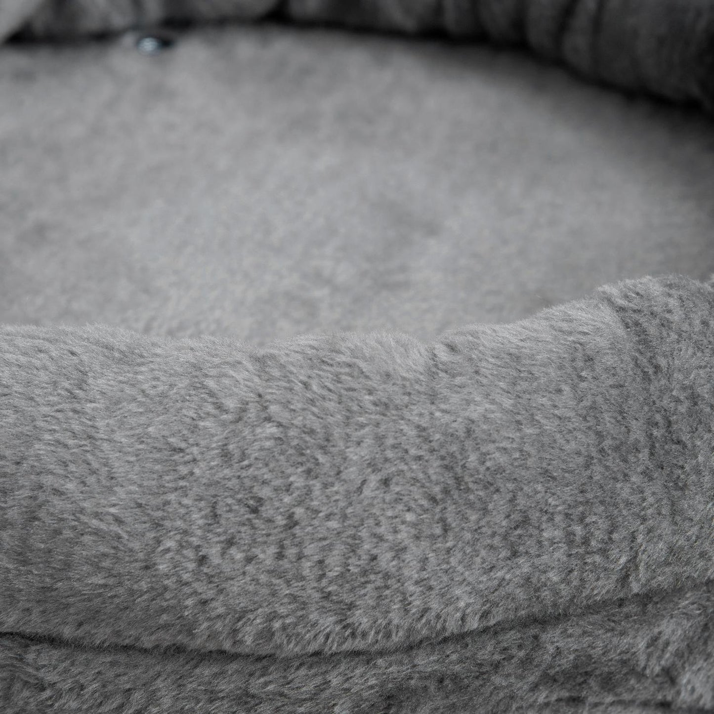 Cat tree with cave, toy ball & sisal - grey/cream, 73.5 cm