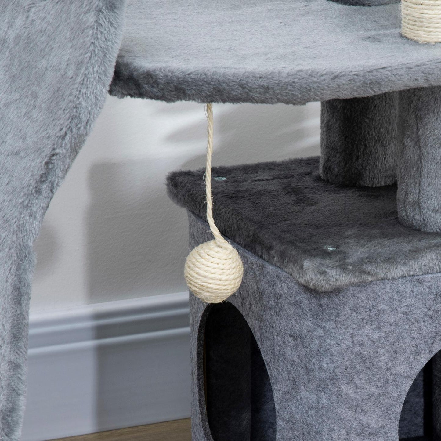 Cat Tree Tower with scratching post, platforms and ramp