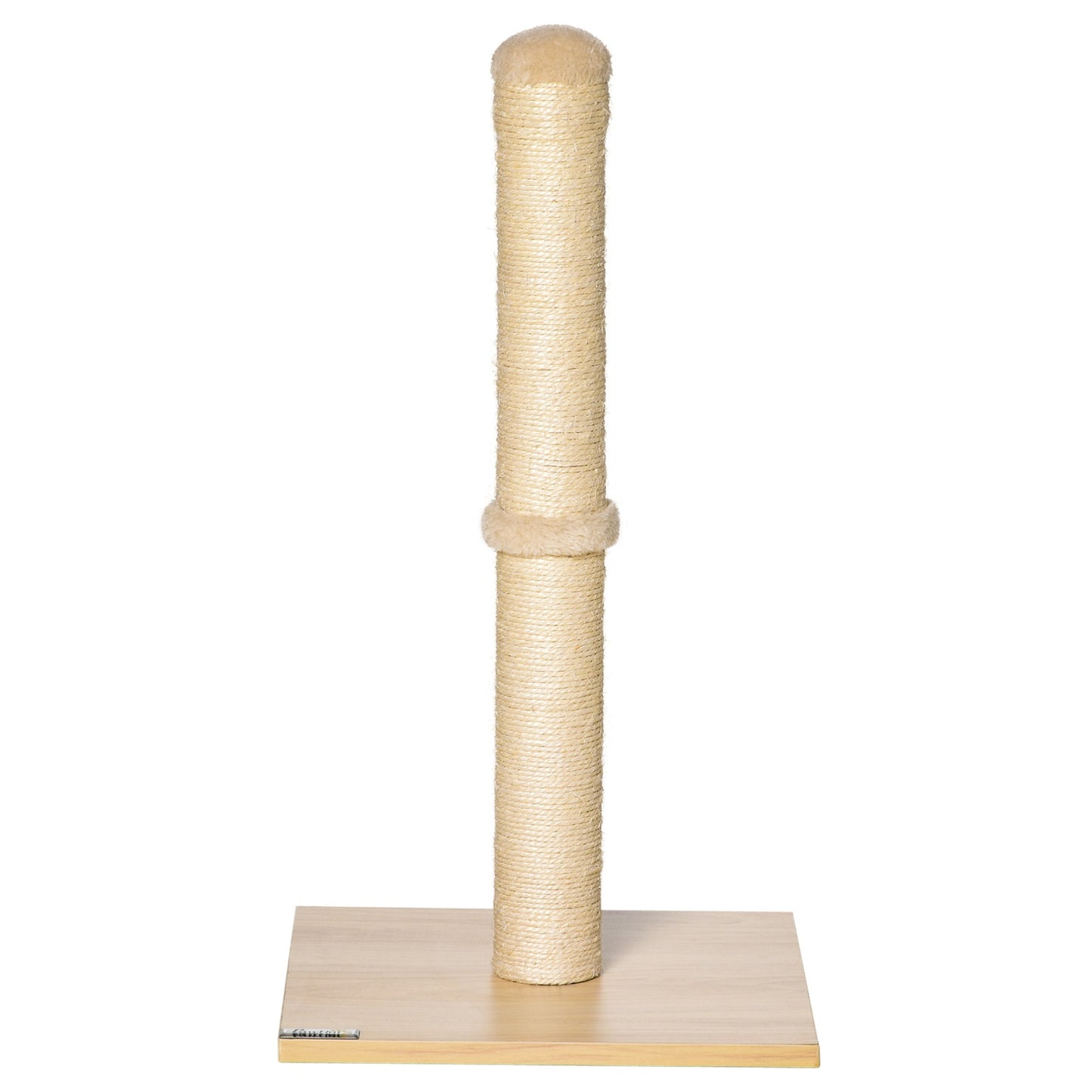 Cat scratching post, Sisal with ball, Stall 60cm Beige