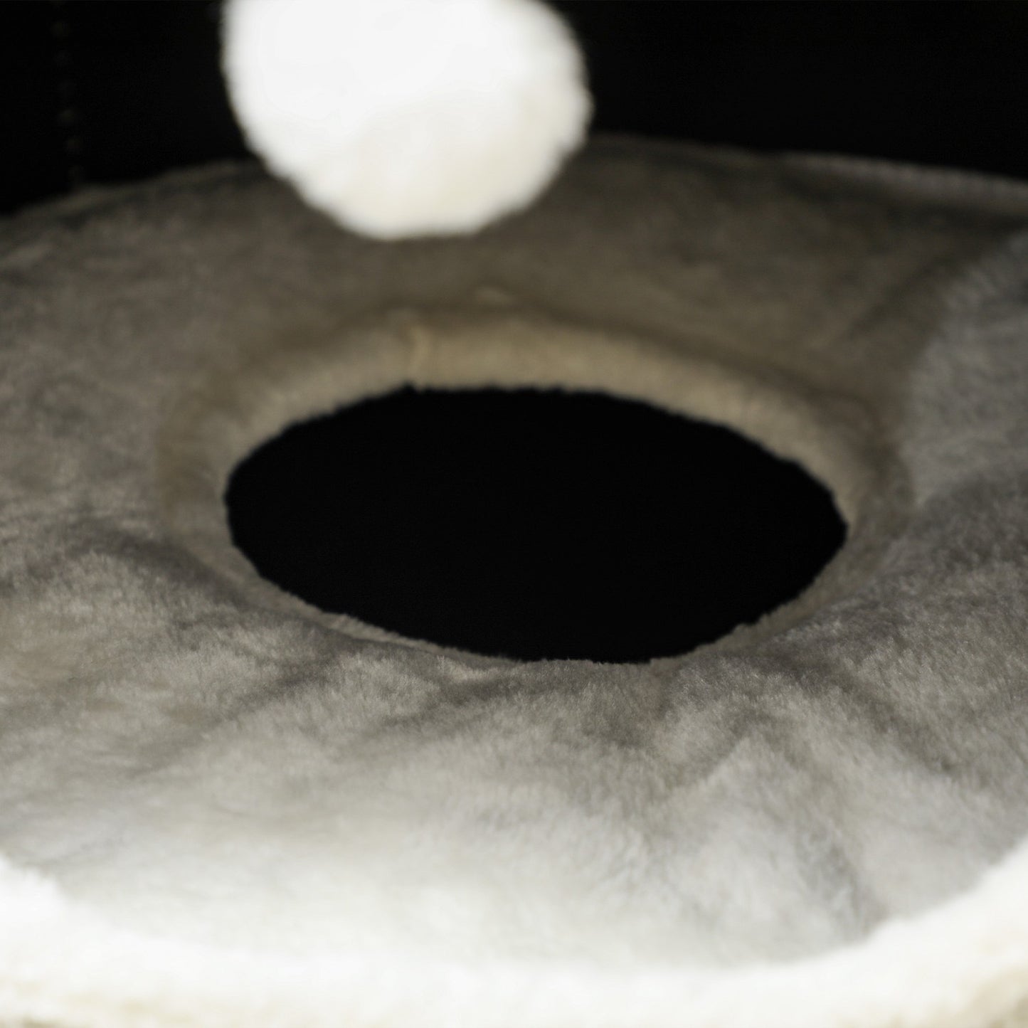 Cat Tower with Caves & Play Balls, Sisal, 100cm, Beige