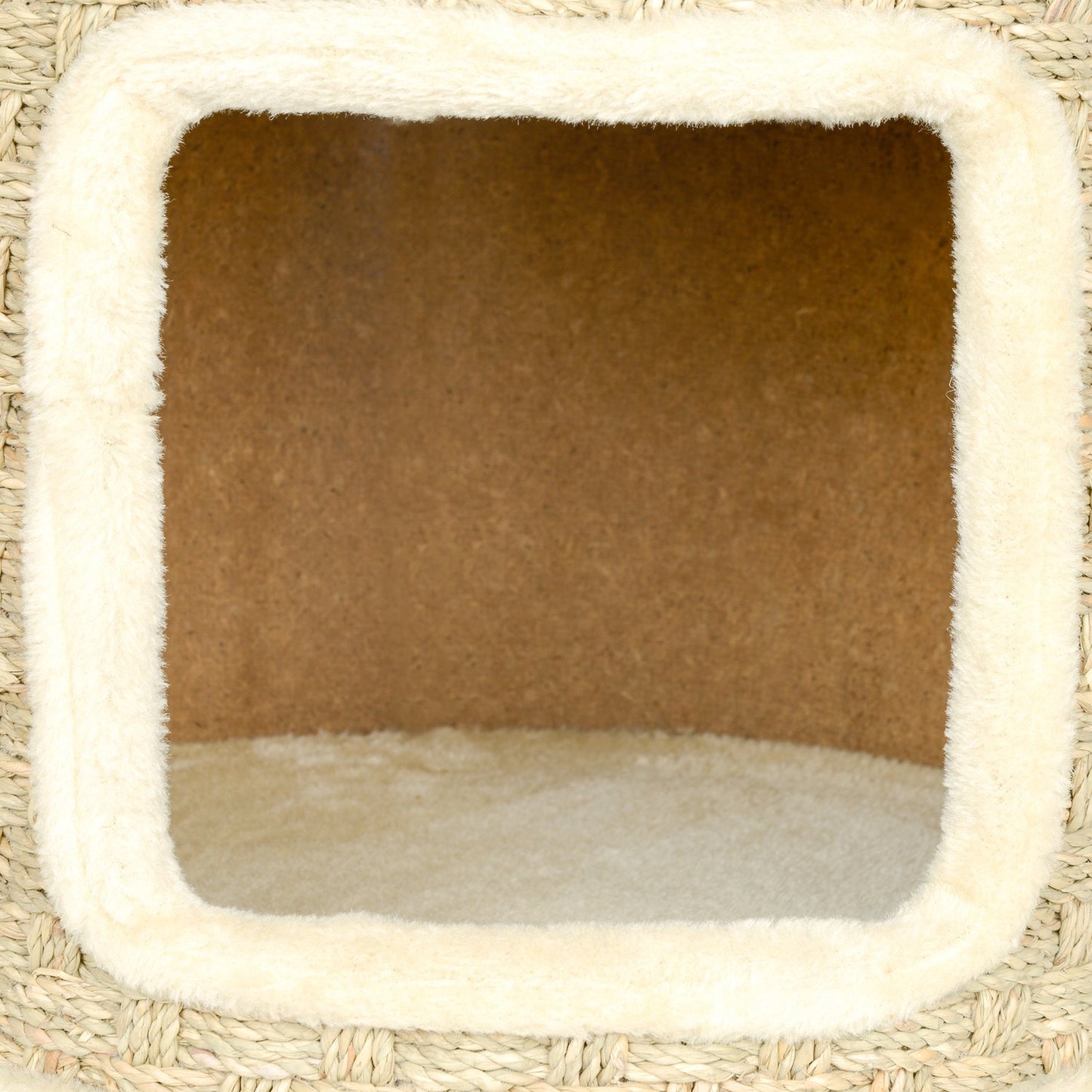 Cat Tower - 37 cm Sisal barrel, double level, Khaki
