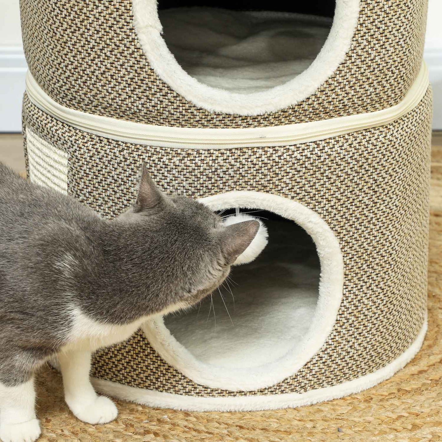 Cat Scratching Tray, Sisal, 56 cm, for cats up to 5 kg