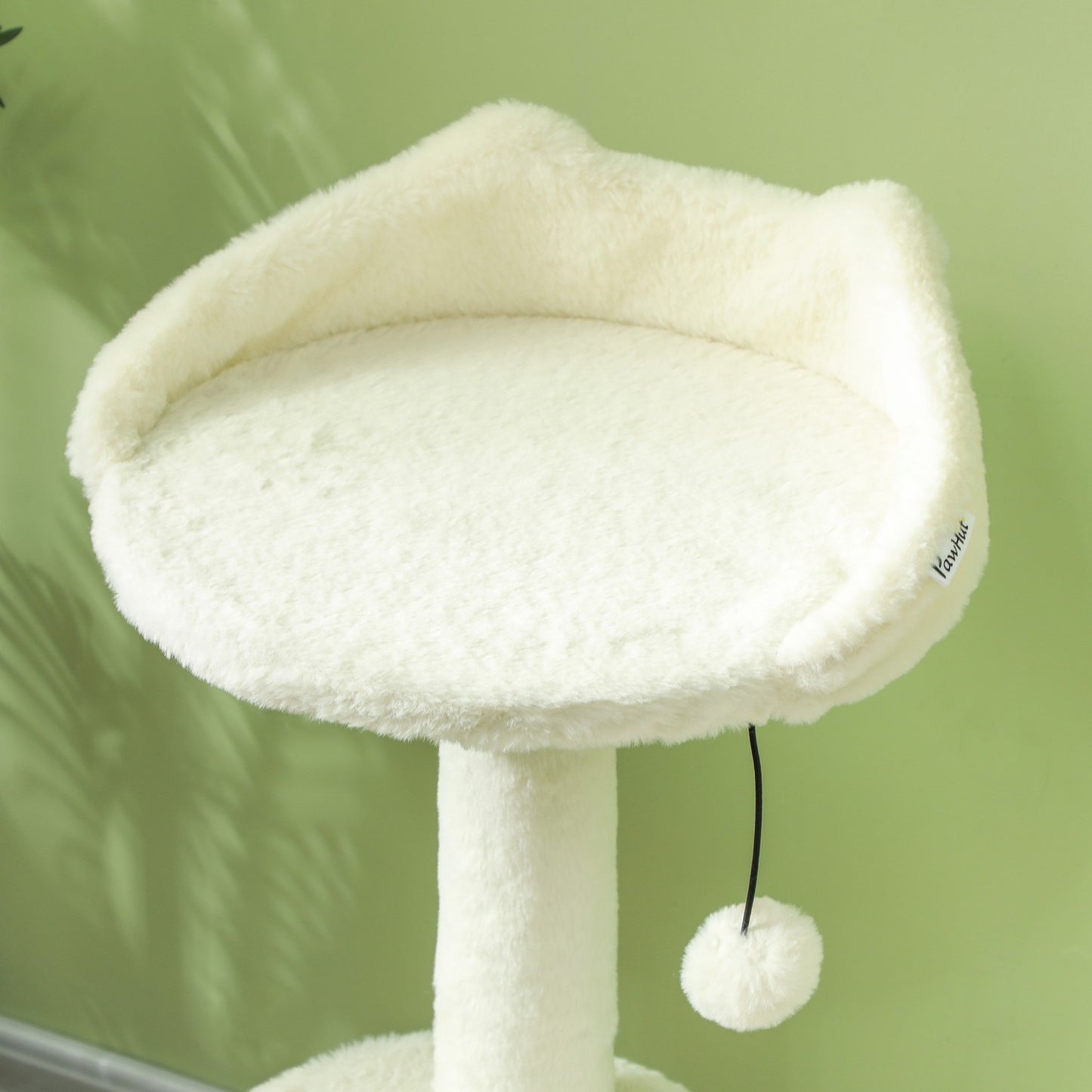 Cat tree with cave and beds, scratching posts, cream, up to 5 kg