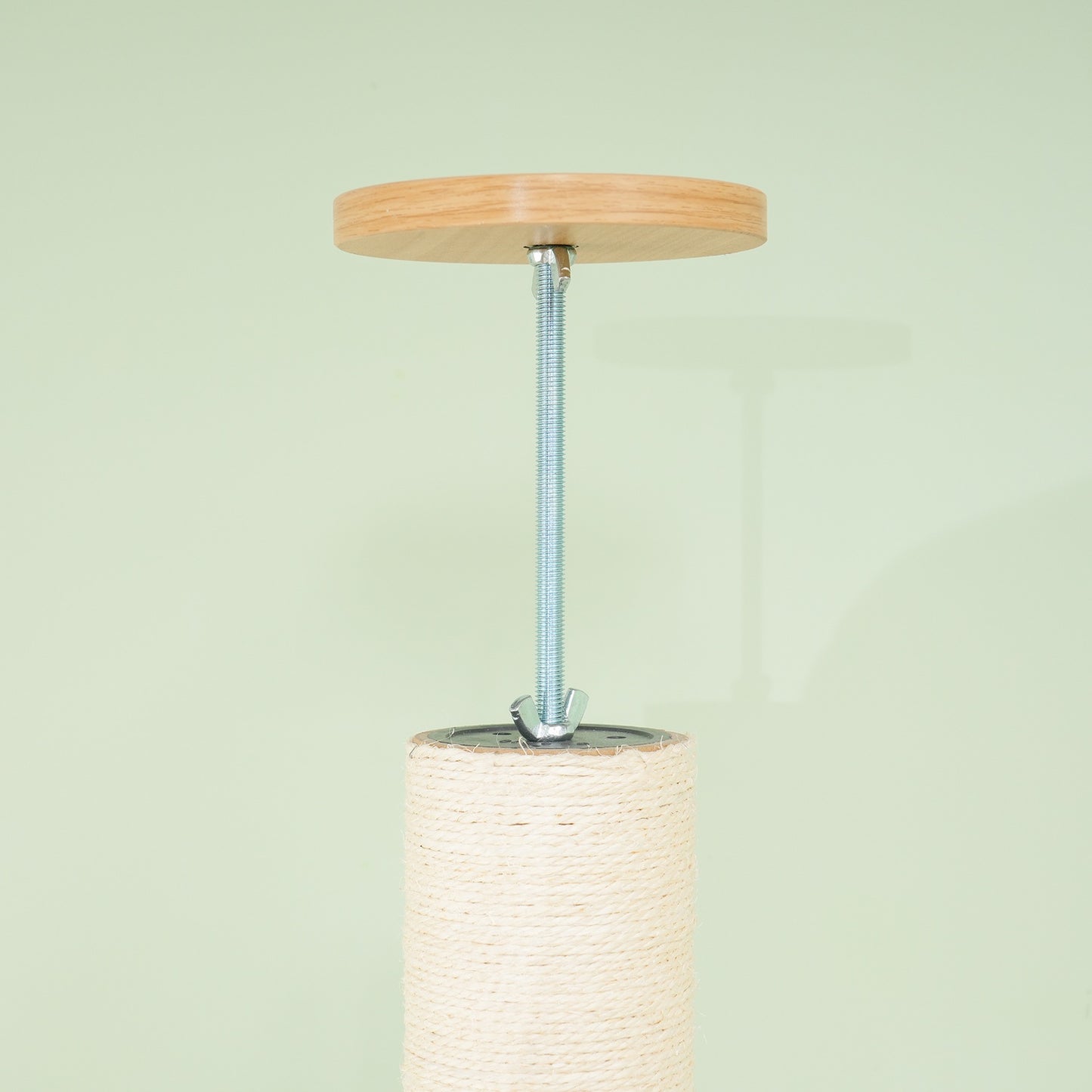 Adjustable cat tree with hammock, ceiling height 230-250cm