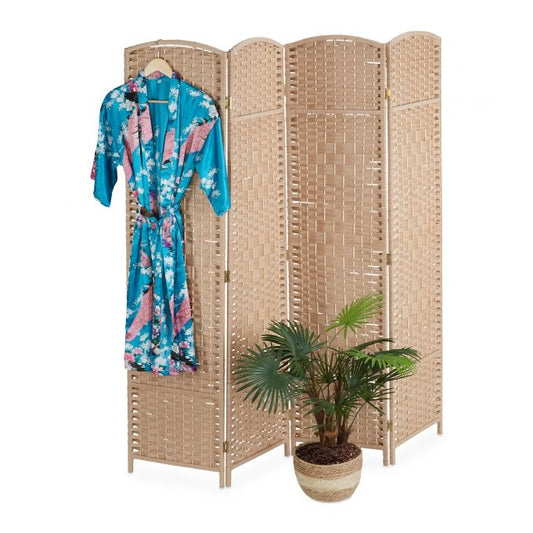 Screen 4-part in natural shade