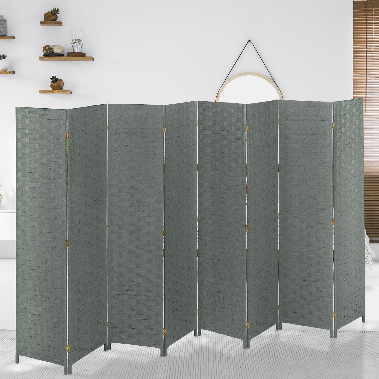 Screen 8 parts in grey