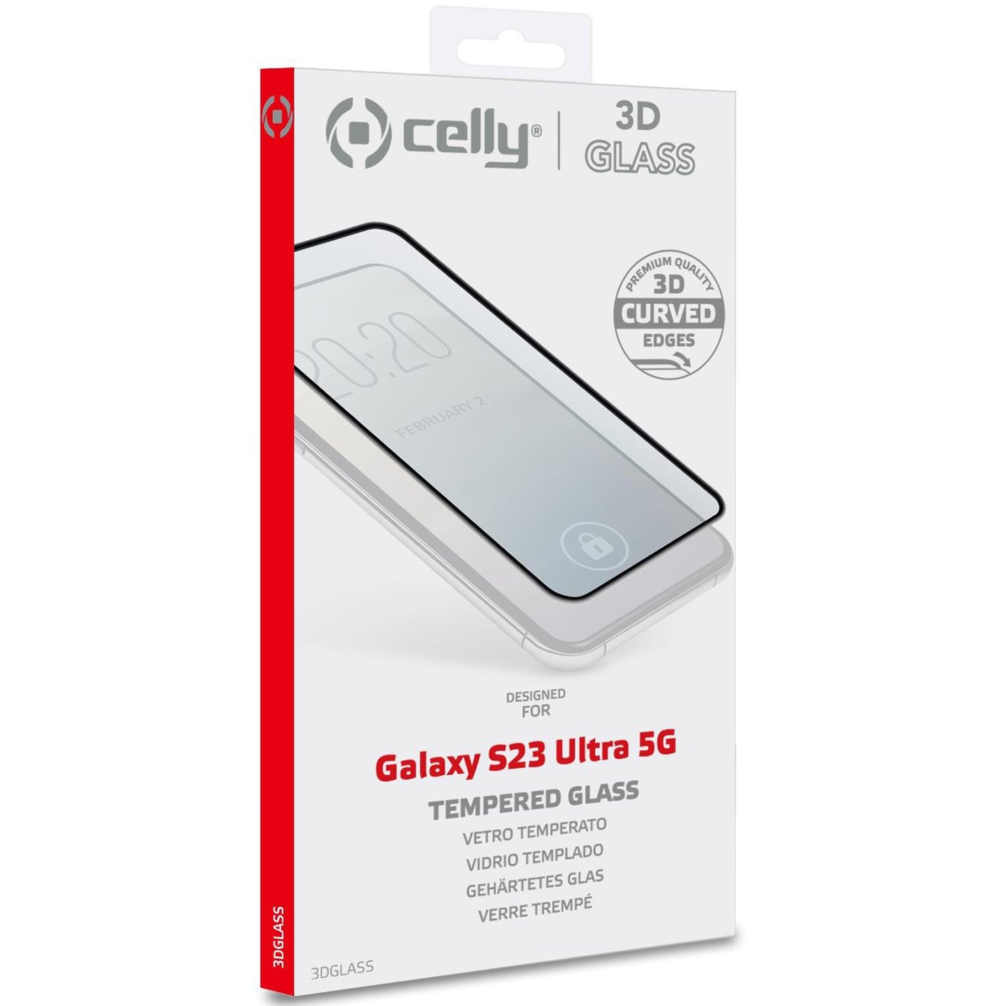 Screen protector Tempered glass Galaxy S23 Ultra 5G