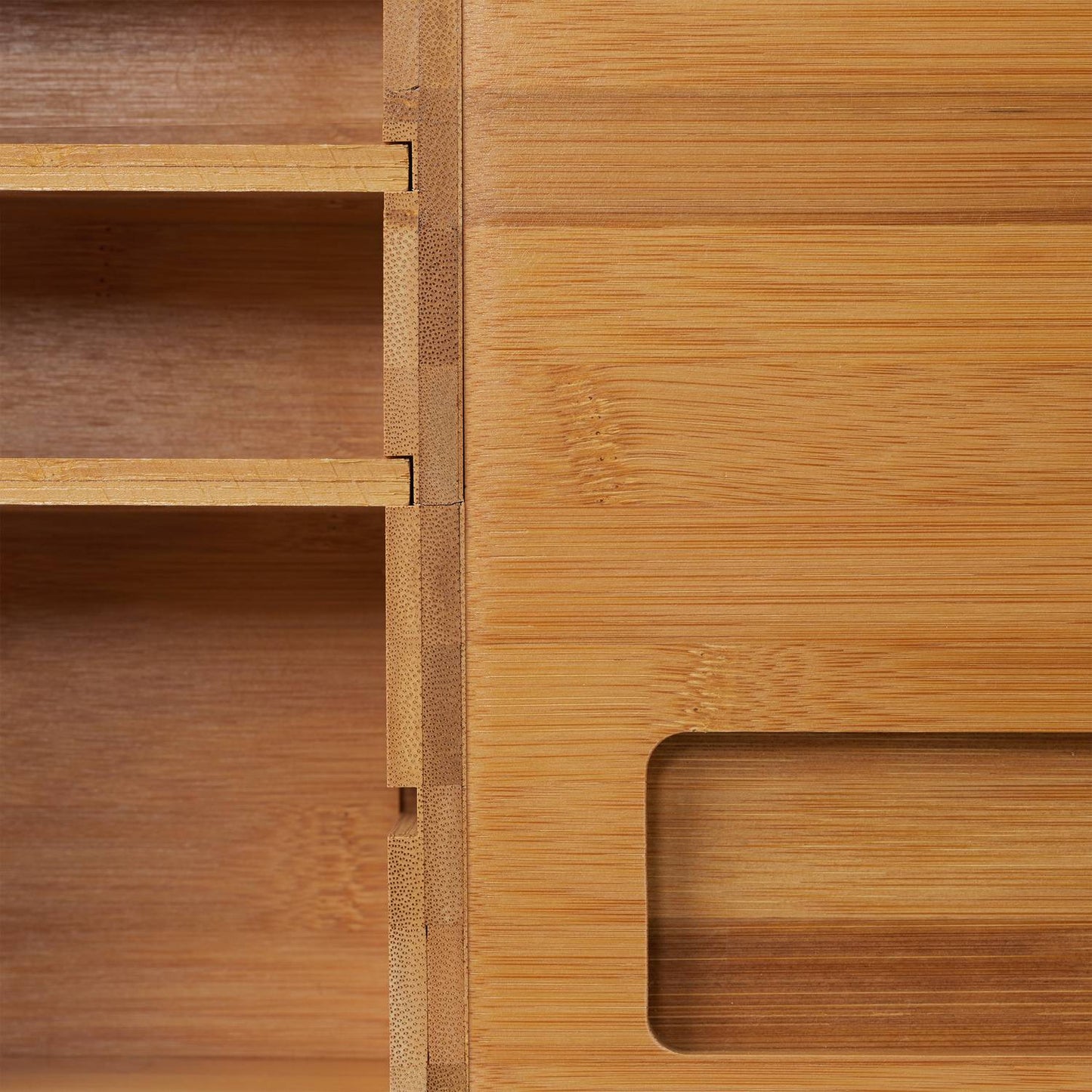 Screen stand with storage