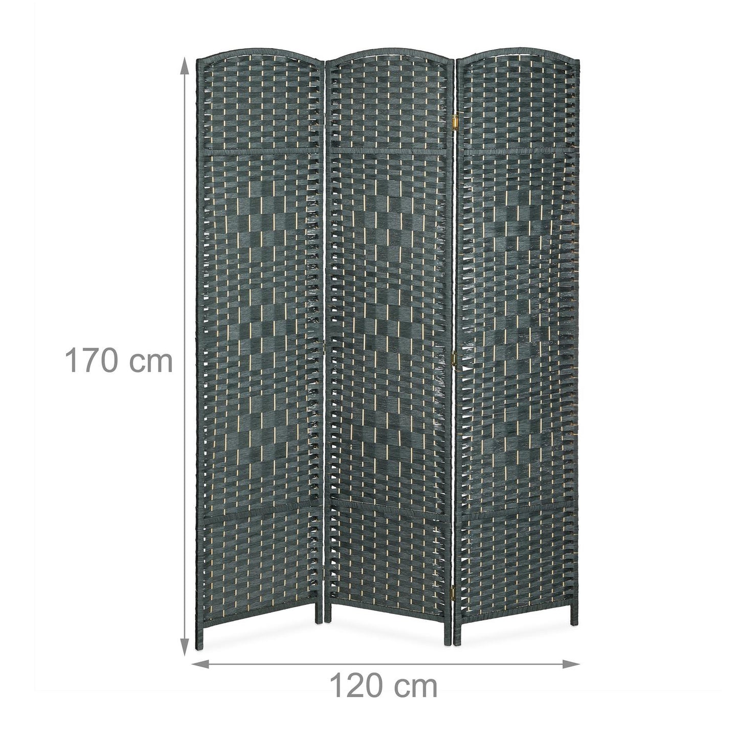 Screen wall with 3 panels