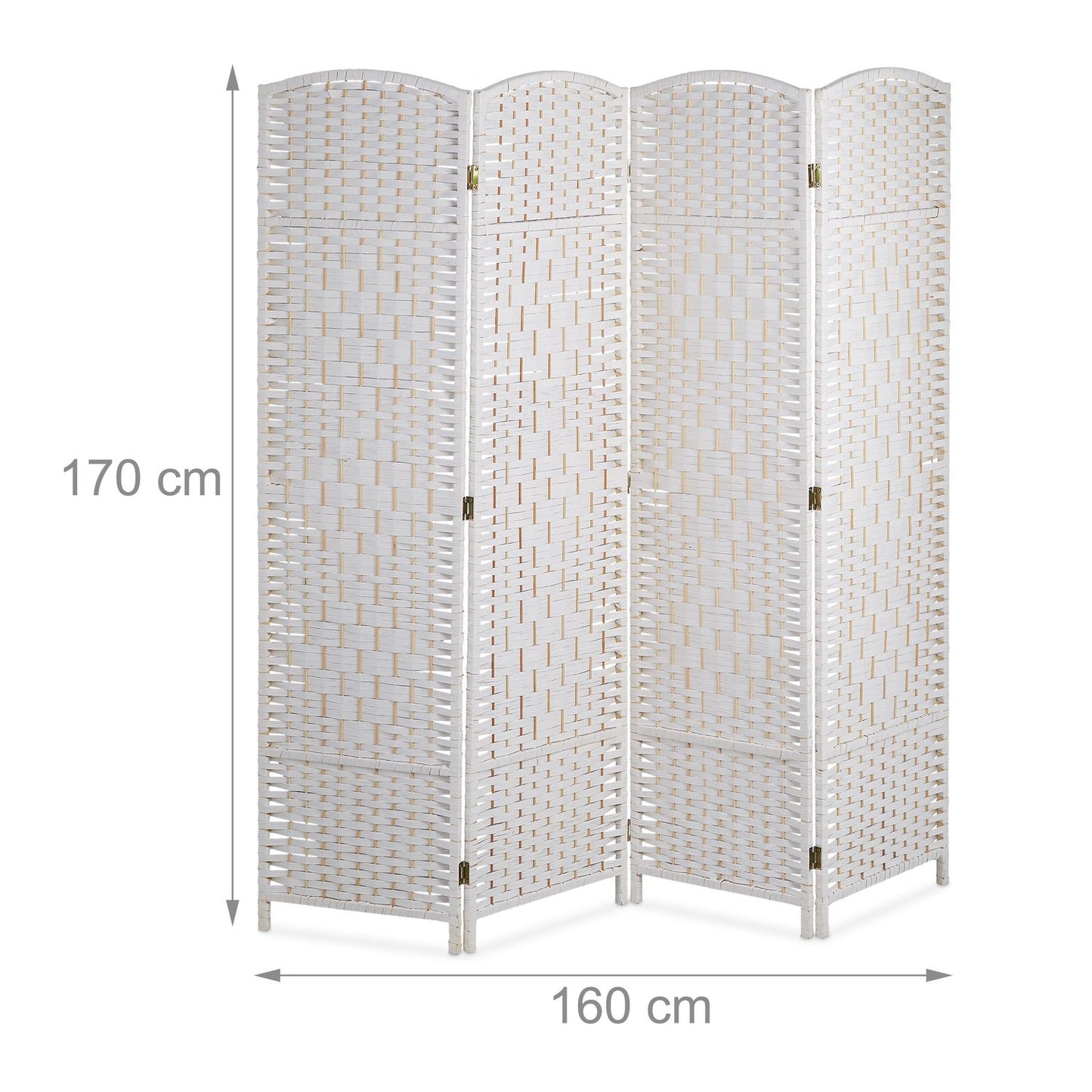 Screen wall with 4 panels