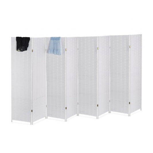 Screen wall with 8 panels