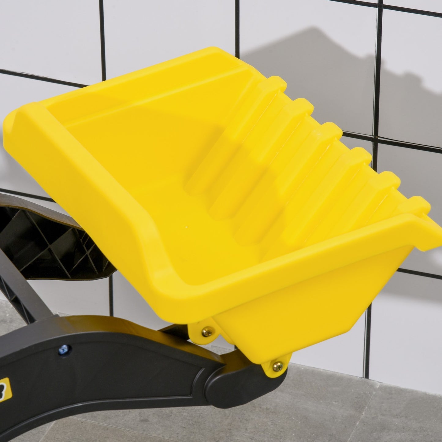 Ride-on excavator with shovel for children, 114x41x54 cm