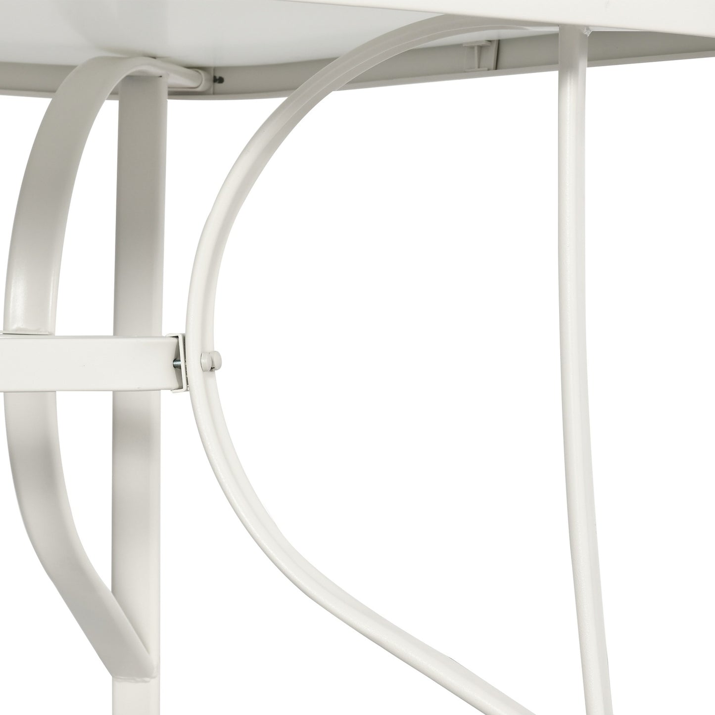 6-person dining room in aluminum with parasol