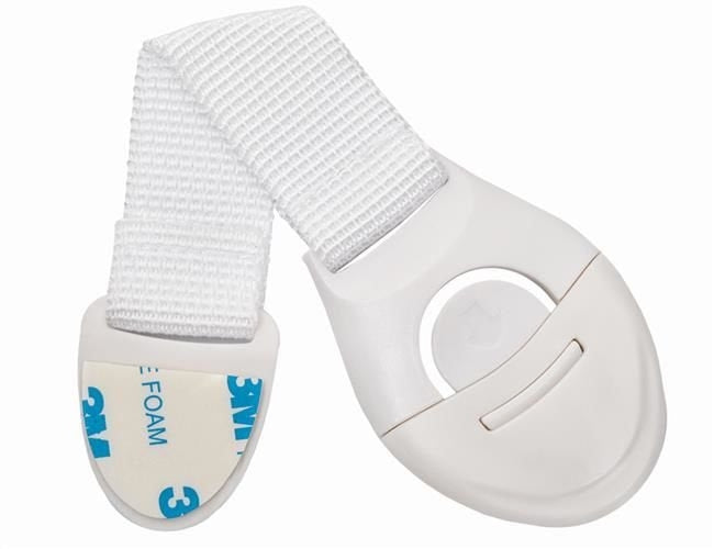 Security - lock for cabinets 10 pcs. White