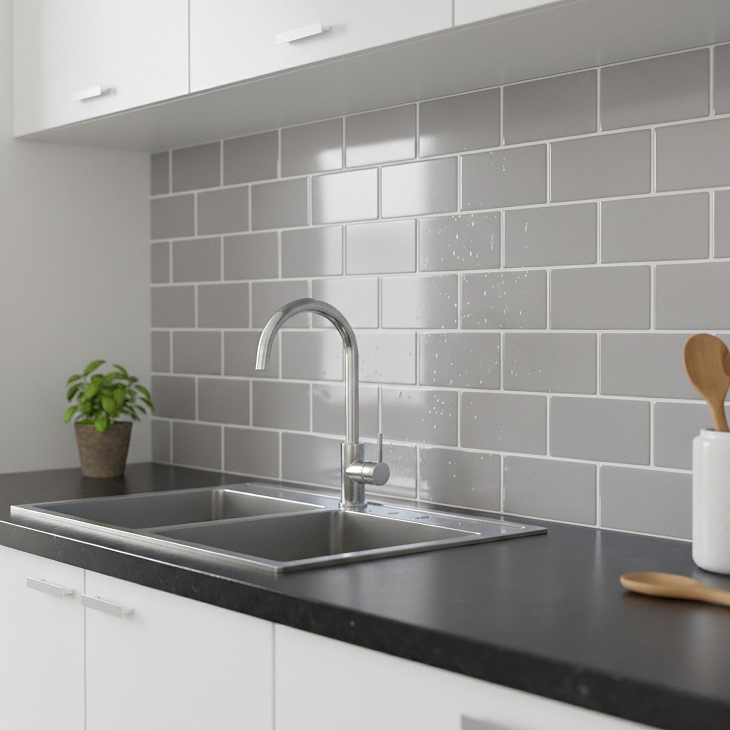 Self-Adhesive 3D Wall Tiles, 30x30 cm, Easy Install