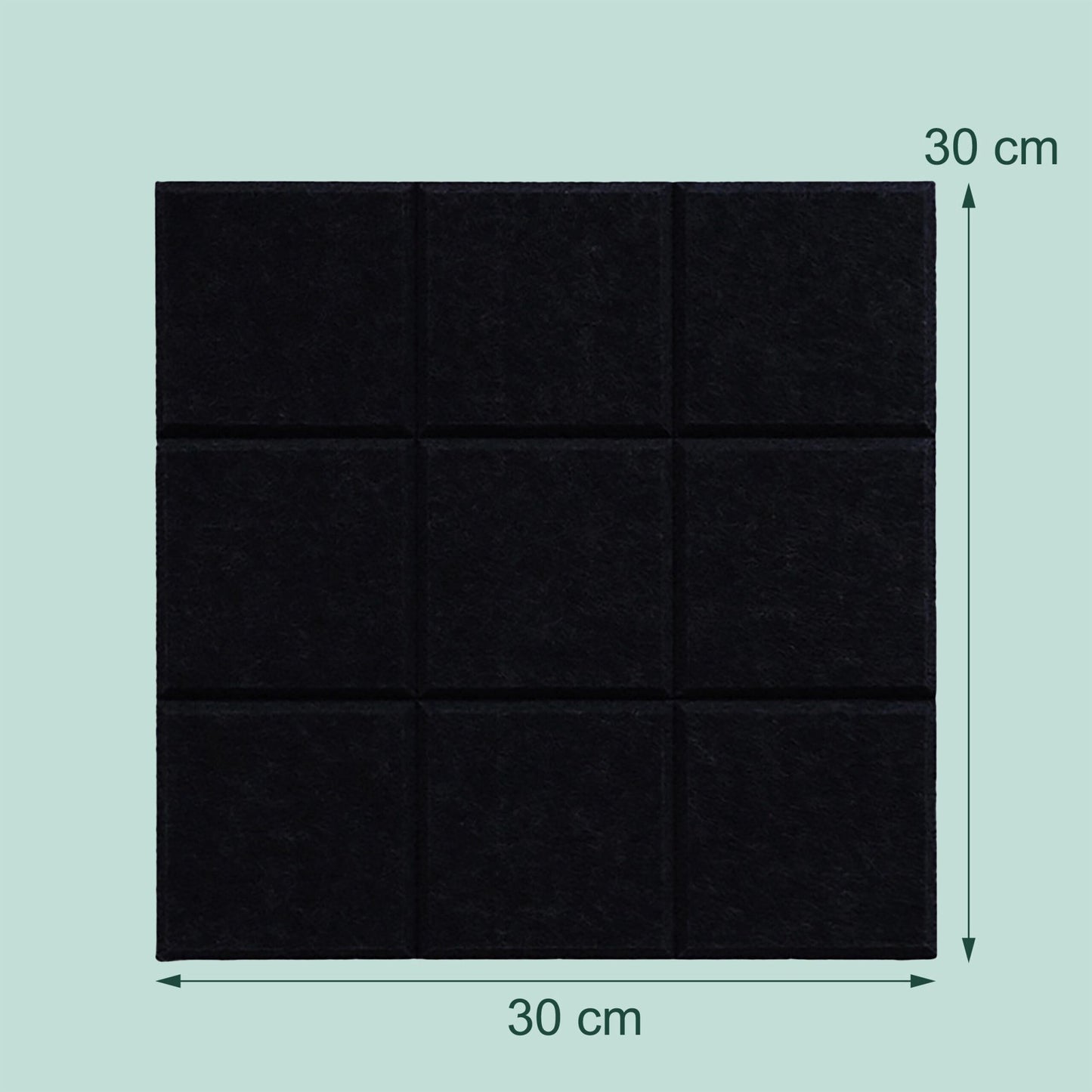 Self-Adhesive Felt Pinboards, 12-Pack for Photos & Notes