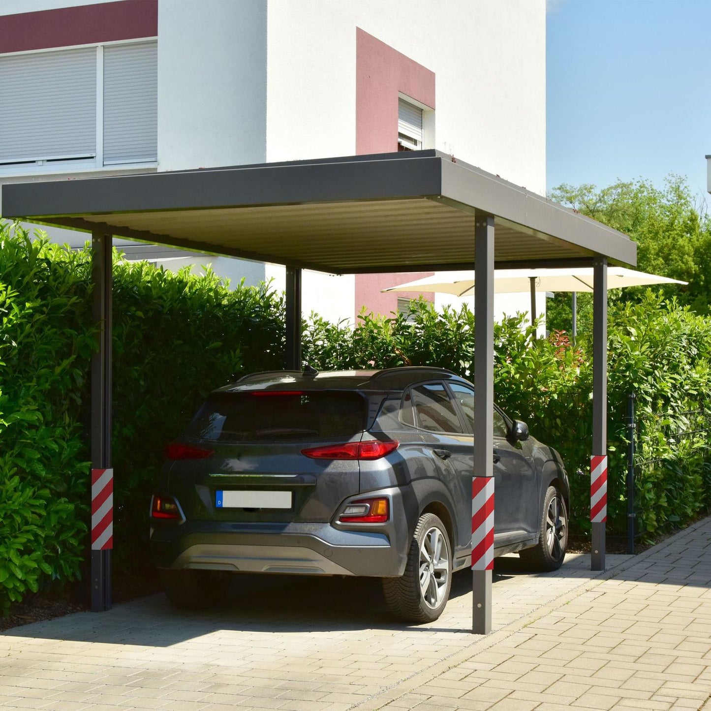 Self-Adhesive Reflective Garage Wall Protector, 2-Pack
