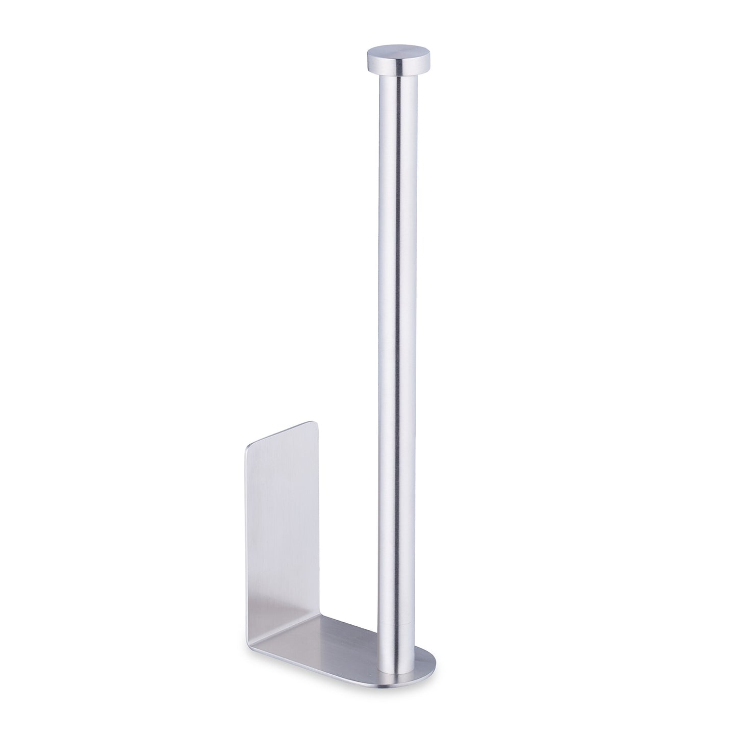 Self-Adhesive Toilet Roll Holder with Spare Roll Storage