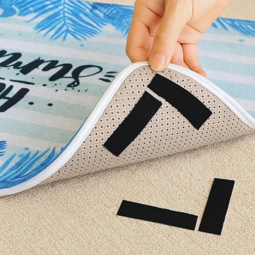 Self-Adhesive Velcro Tape, Black, 5m x 2.5cm