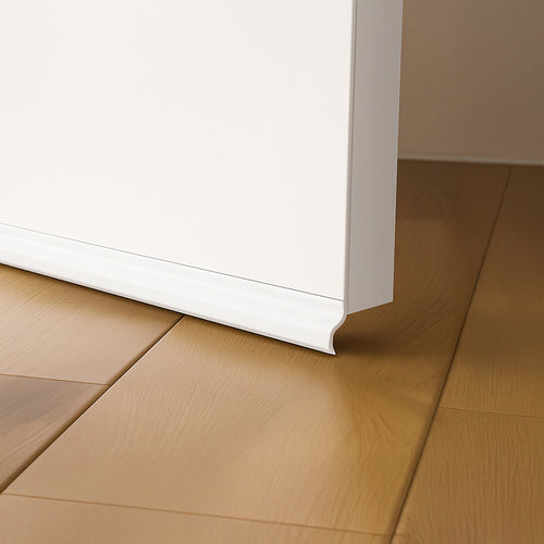 Self-Adhesive White Door and Window Seal, 400cm