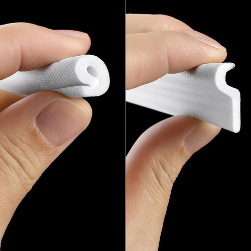 Self-Adhesive White Door and Window Seal, 400cm