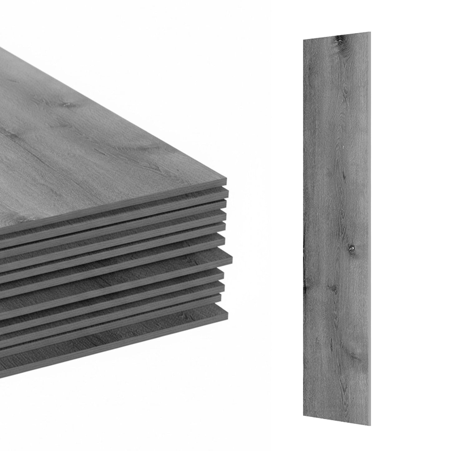 Self-Adhesive Wood Effect PVC Flooring, Slip-Resistant, Waterproof