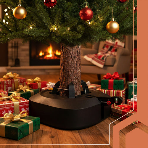 Self-Clamping Christmas Tree Stand with Water Tank