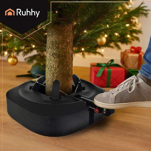 Self-Clamping Christmas Tree Stand with Water Tank