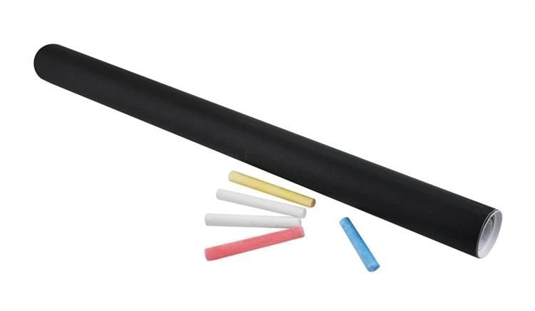 Self-adhesive chalk board