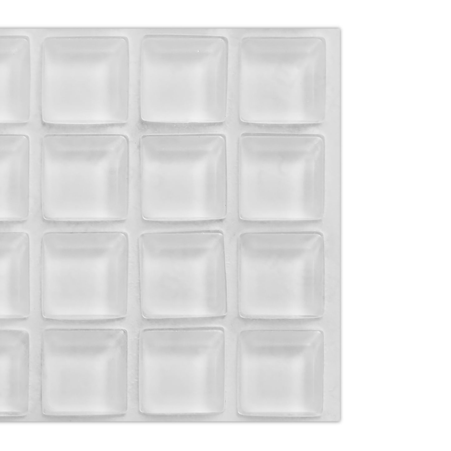 Self-adhesive rubber buffers set of 222
