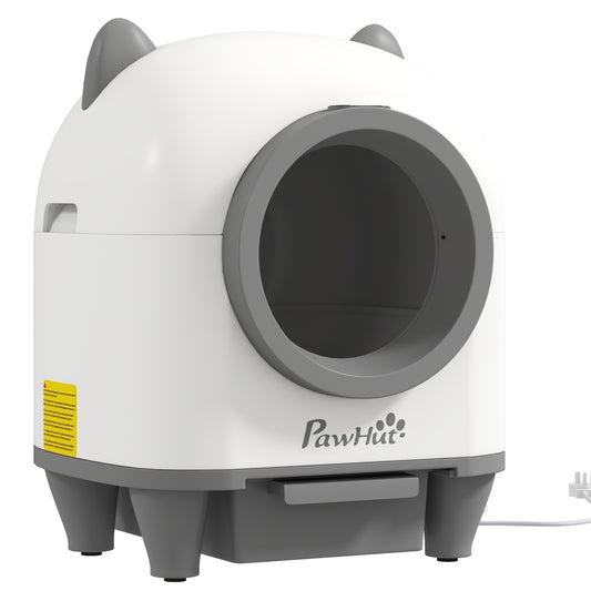 Self-Cleaning Cat Litter Box with App Control, 80L Capacity