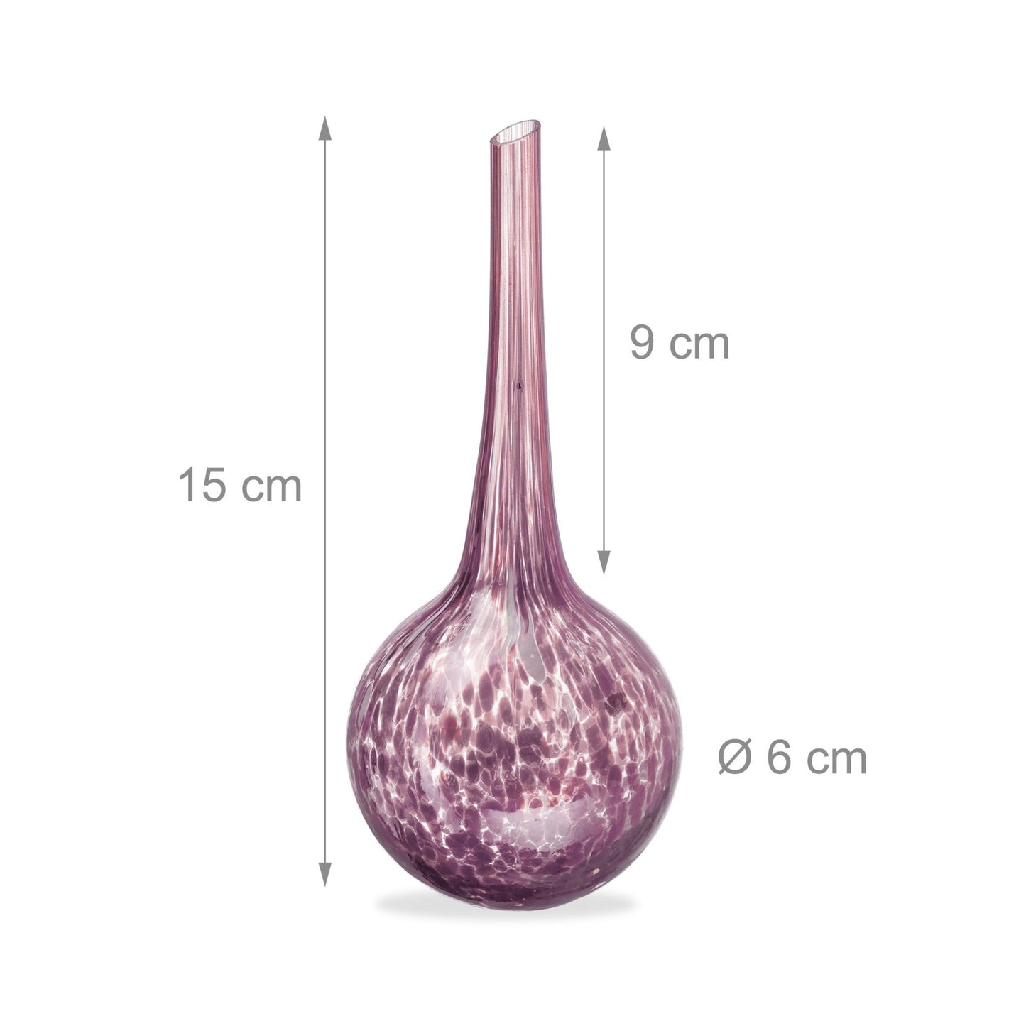 Self-watering glass set of 2