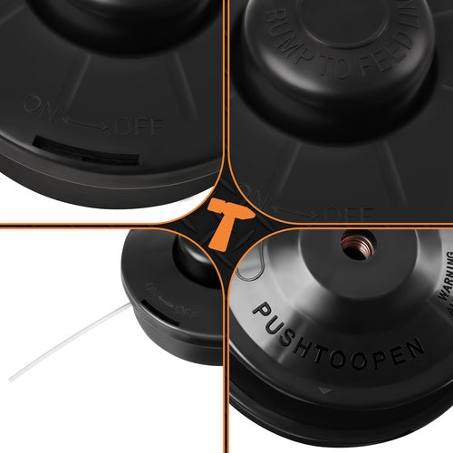 Semi-Automatic Trimmer Head for Petrol Brushcutters