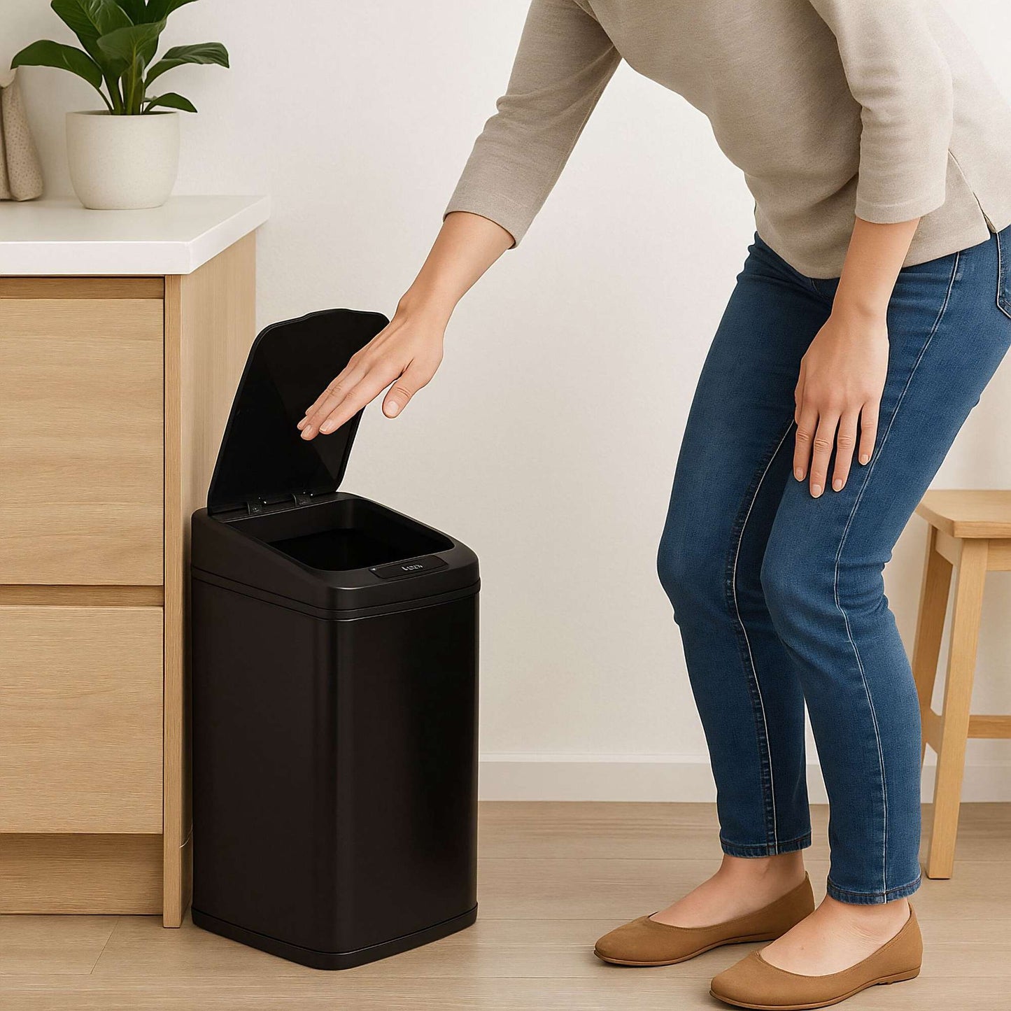 Sensor waste container 12 l
