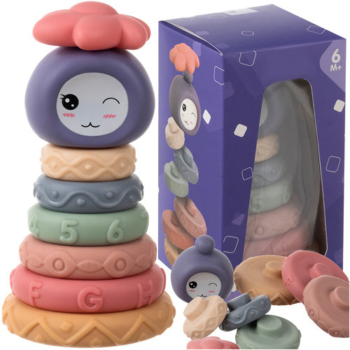 Sensory Blocks for Babies, Soft Rubber, 8 Pieces