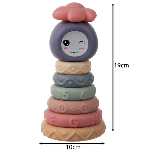Sensory Blocks for Babies, Soft Rubber, 8 Pieces