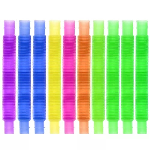 Sensory tubes/tubes - 10 pcs. Kruzzel 19739