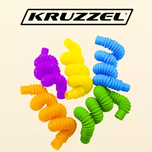 Sensory tubes/tubes - 10 pcs. Kruzzel 19739