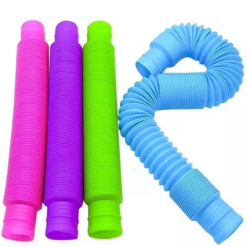Sensory tubes/tubes - 10 pcs. Kruzzel 19739