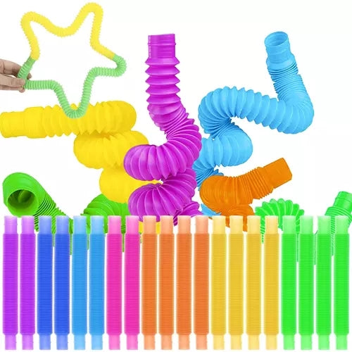 Sensory tubes / tubes - 20 pcs. Kruzzel 19741