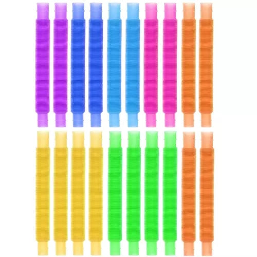 Sensory tubes / tubes - 20 pcs. Kruzzel 19741