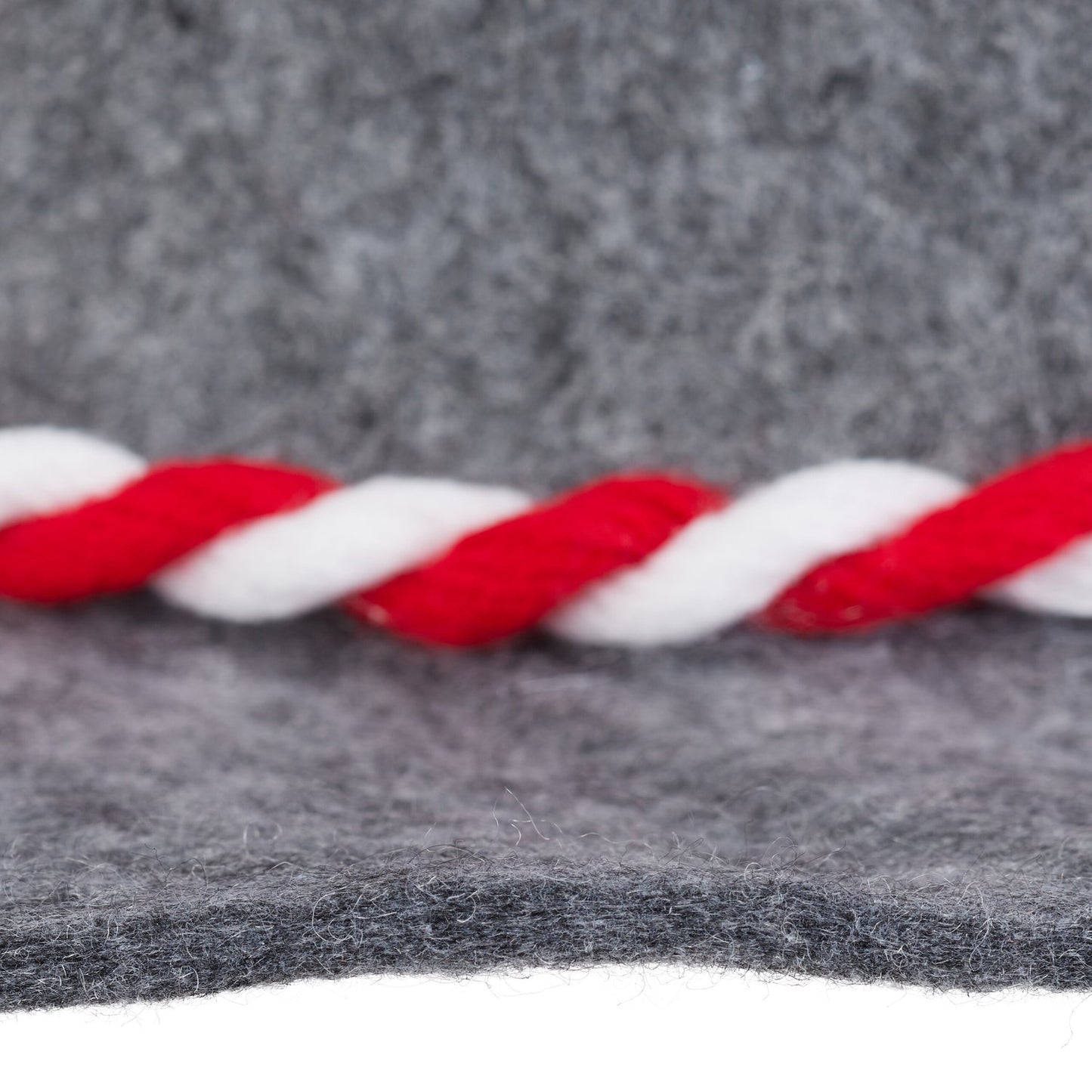 Seppel hat with red and white cord set of 5