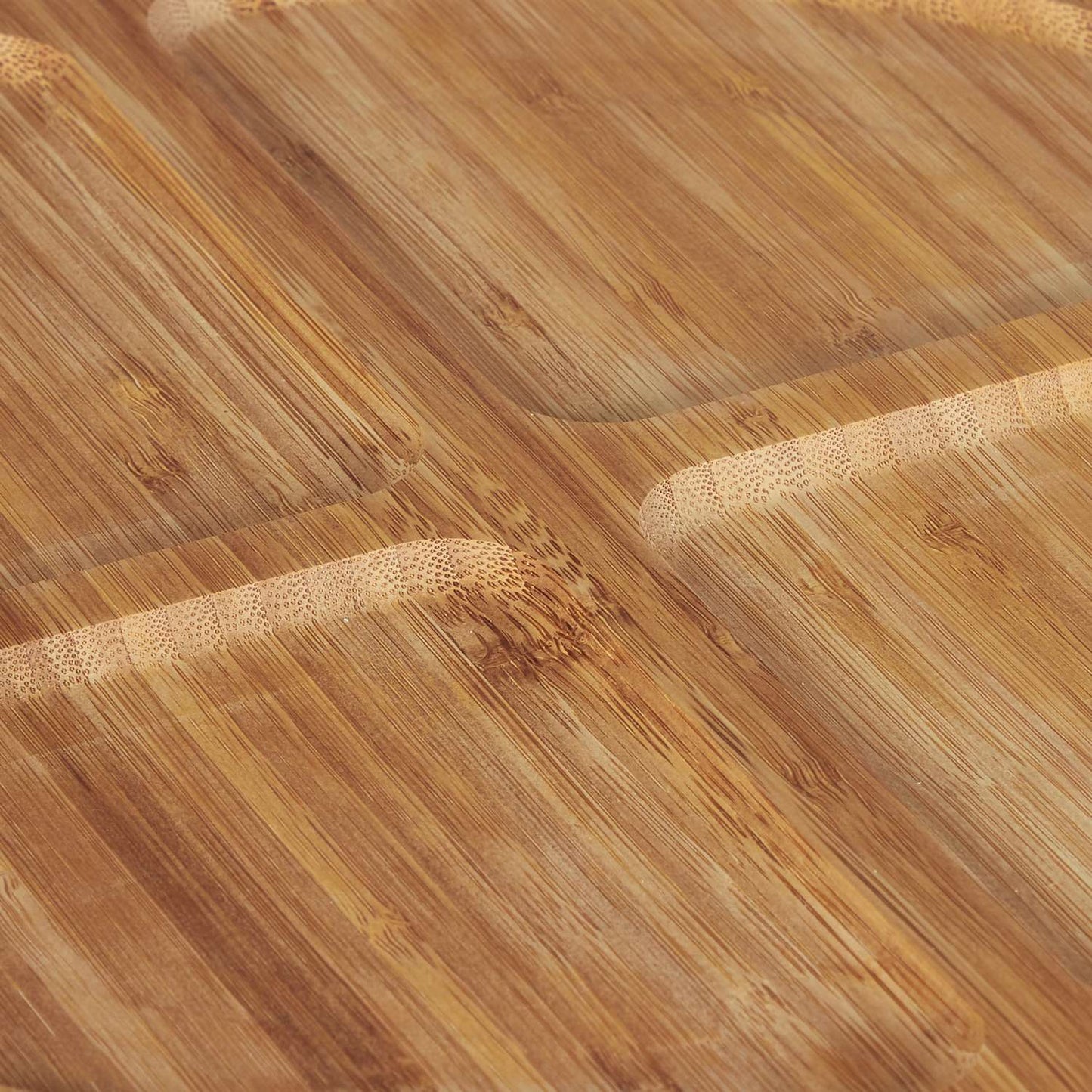 Serving platter in bamboo