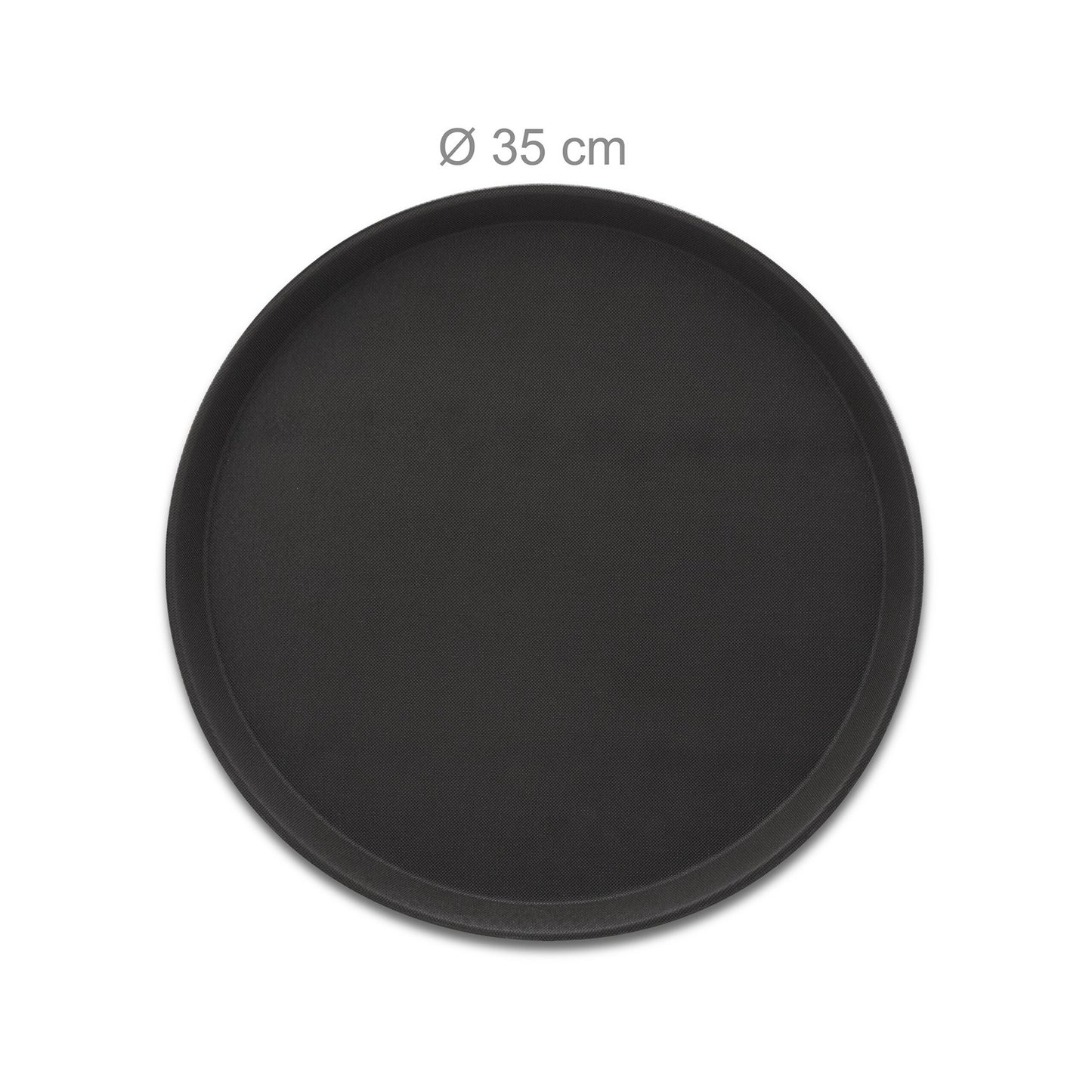 Serving tray 2-pack in black
