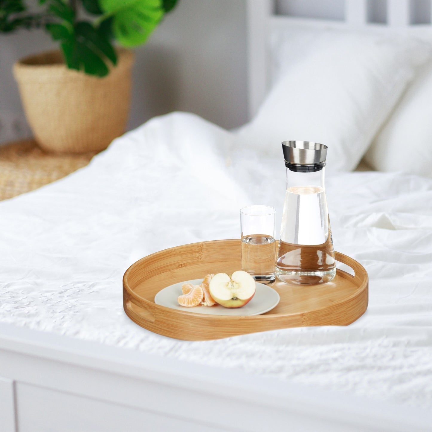 Serving tray Bamboo Round