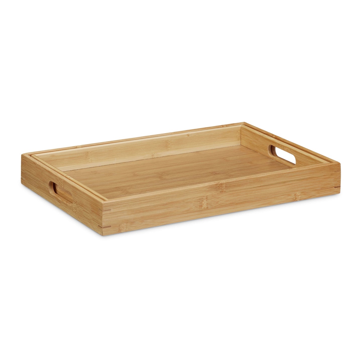 Serving tray Set of 2 Bamboo