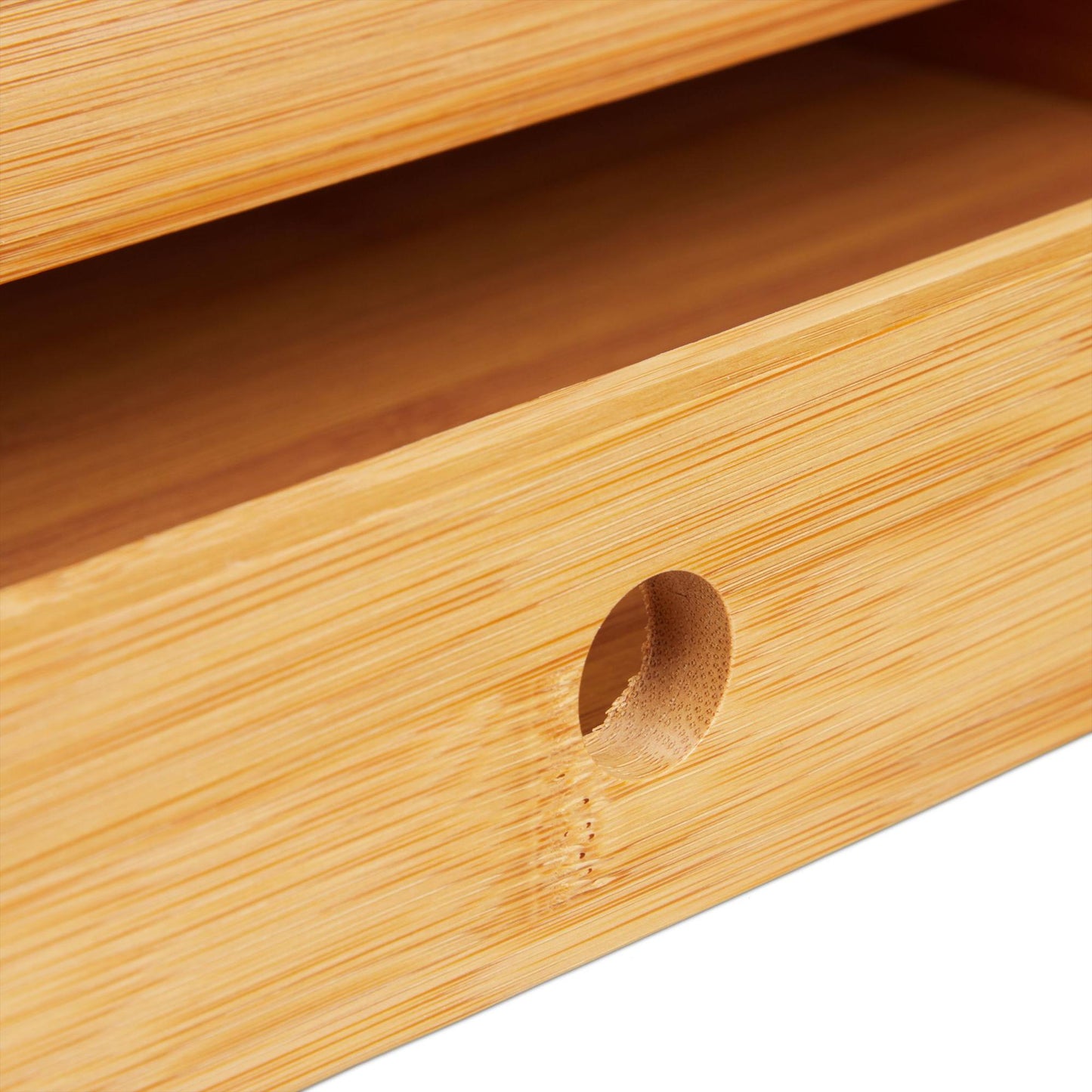 Serving tray in bamboo with box